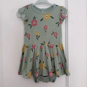 Kyte Baby Bamboo Buttercup Bodysuit Twirl, size 12-18m